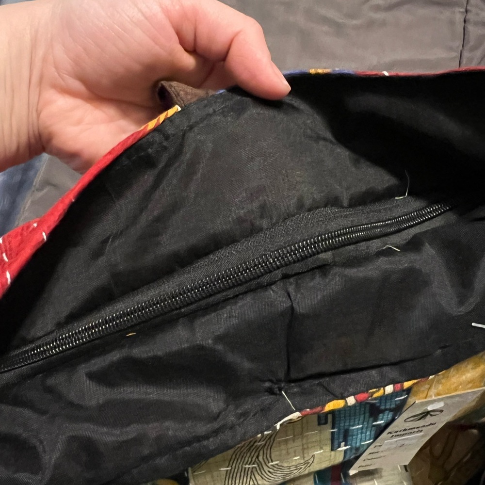 Kathmandu Multicolor Patchwork Shoulder Bag NWT - image 6